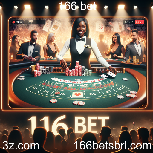 Descubra a Emoção do Live Casino no 166 Bet